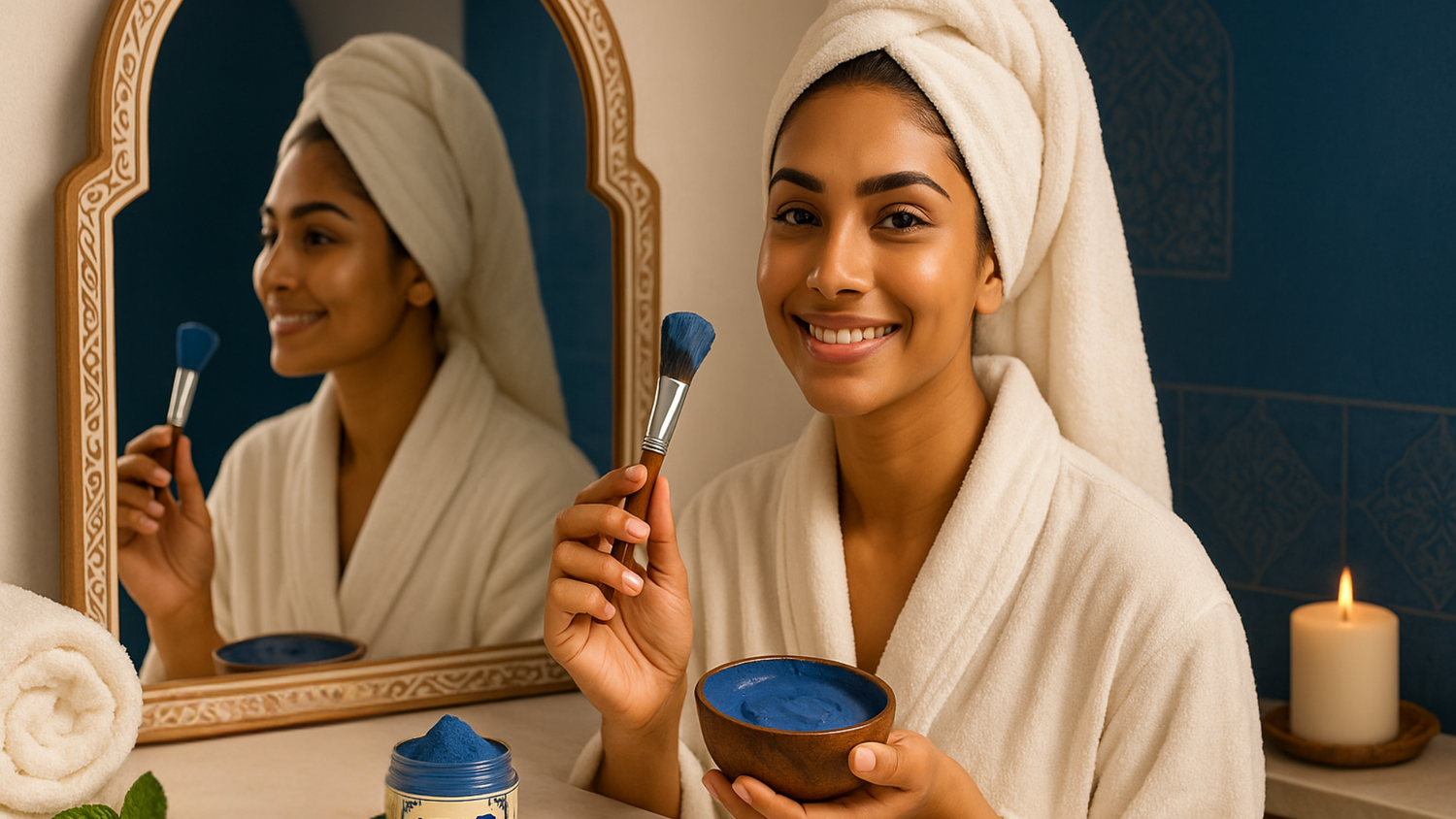 Tired of Dark Spots and Acne? Nila Moroccan Blue Clay Might Be Your Answer