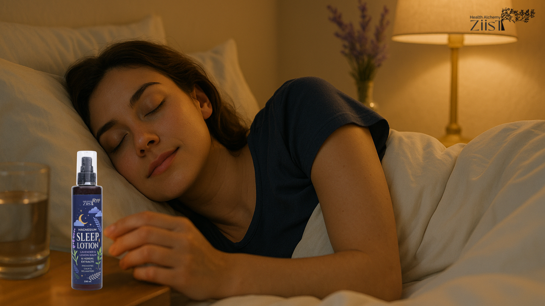 Sleep Lotion vs Melatonin Pills