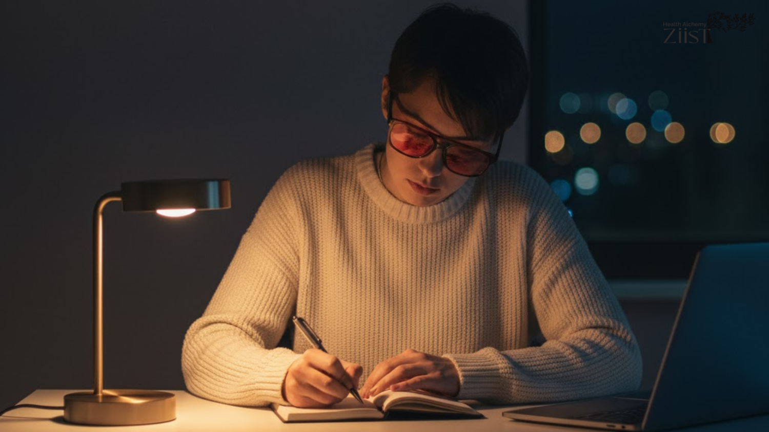 Red Shades for Blue Light: A Nighttime Game-Changer