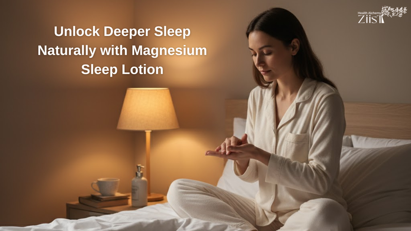 Unlock Deeper Sleep Naturally with Magnesium Sleep Lotion