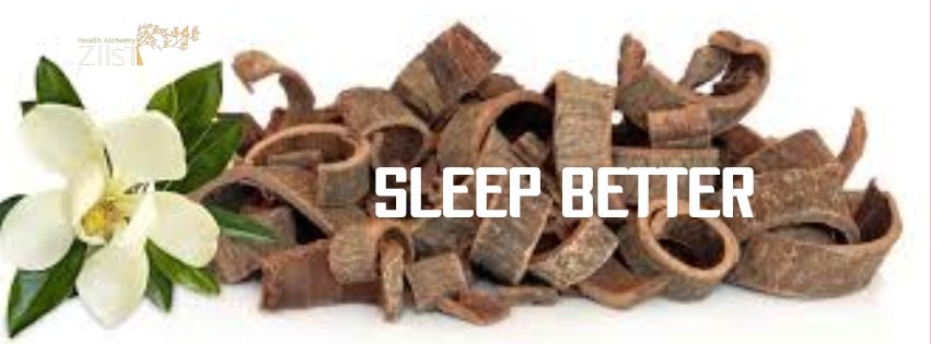 Magnolia Bark Helps in Sleep