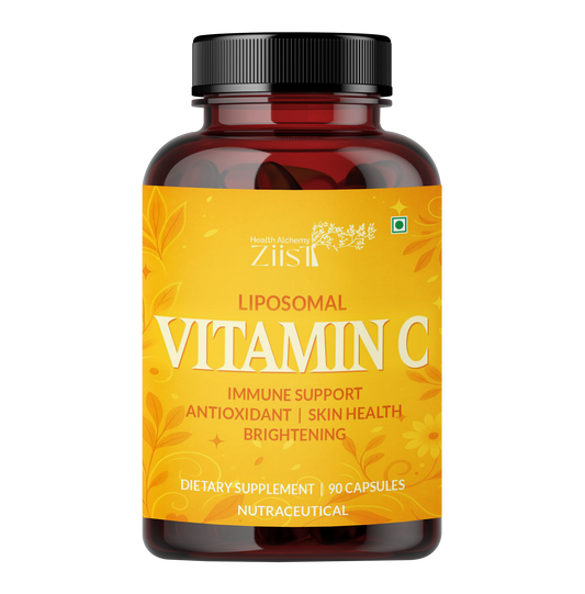 Ziist Liposomal Vitamin C Capsules – Immune Support, Antioxidant, Skin Health & Brightening (90 Capsules)