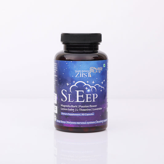 Sleep Dietary Supplement 1200 mg - 90 Capsules for Restful Sleep