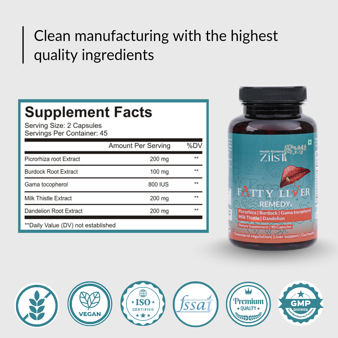 Fatty Liver Remedy 1200mg per serving