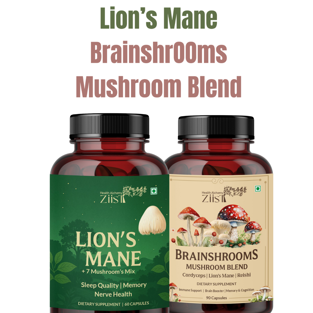 Brainshrooms and Lion’s Mane { Duo }