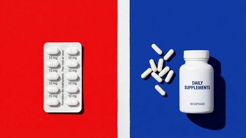 Sleeping Pills vs Sleep Supplements: What's Actually Different