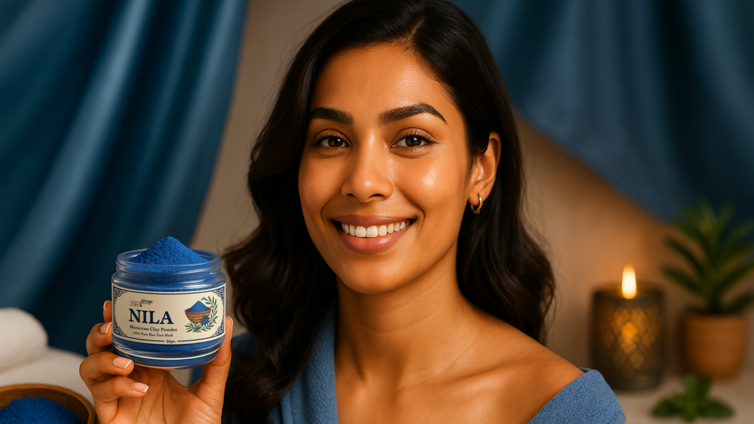 Why Moroccan Blue Clay Is a Game-Changer for Oily and Acne-Prone Skin