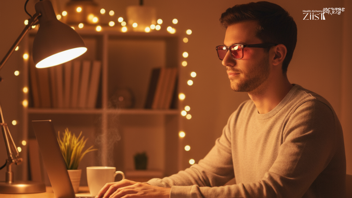 Blue Light Blocking Red Shades: Benefits for Sleep & Eye Health