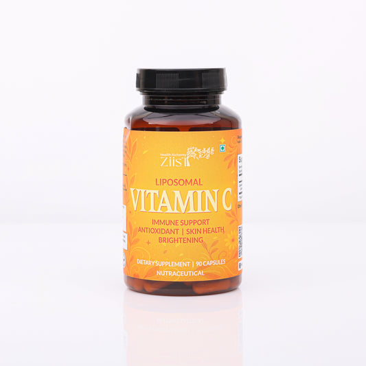 Ziist Liposomal Vitamin C Capsules – Immune Support, Antioxidant, Skin Health & Brightening (90 Capsules)