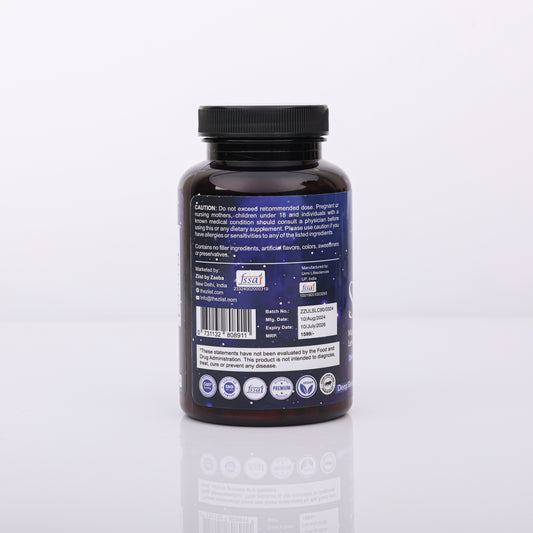 Sleep Dietary Supplement 1200 mg - 90 Capsules for Restful Sleep
