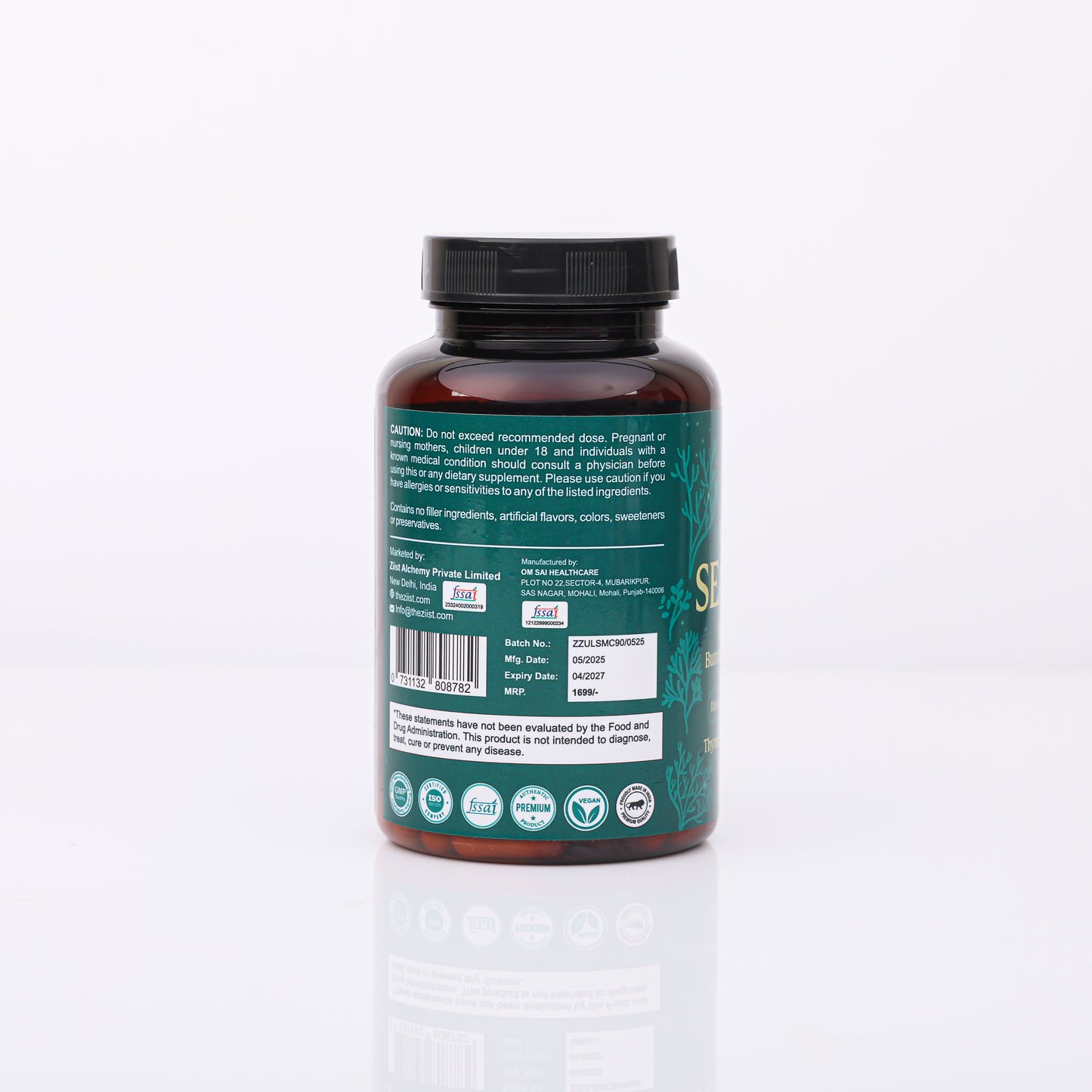 Saw Palmetto 1200mg per serving (90 capsules)