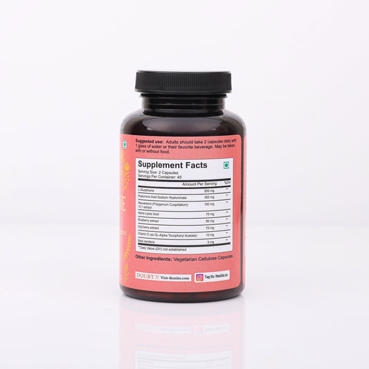 Glutathione 1200mg per serving (90 capsules)