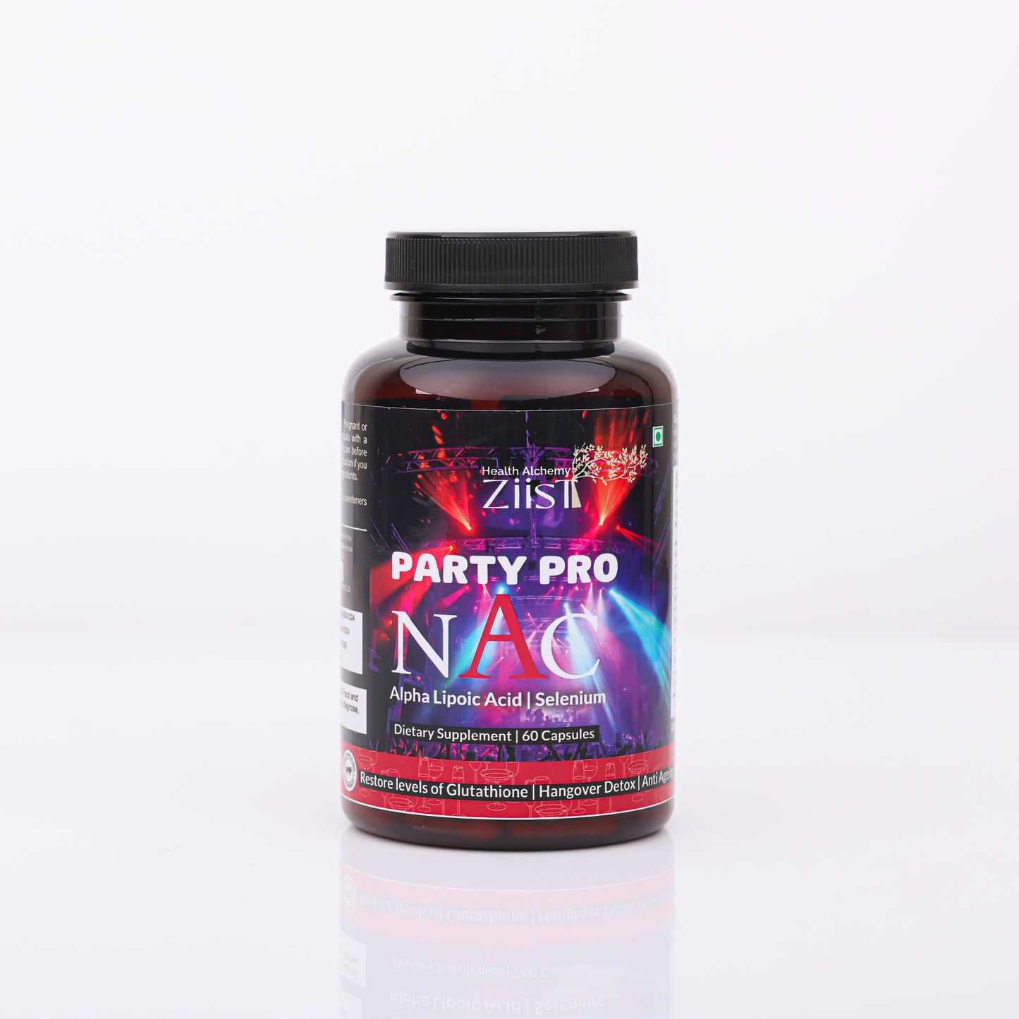 NAC PARTY PRO Capsules 1100mg per serving (60 capsules)