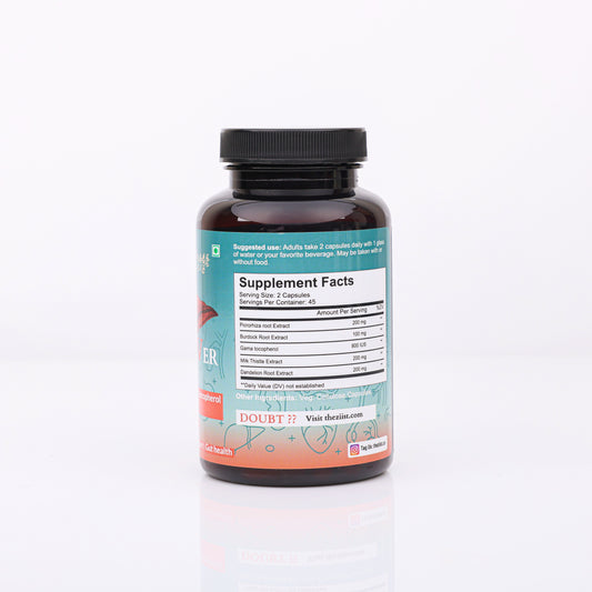 Fatty Liver Remedy 1200mg per serving (90 capsules)