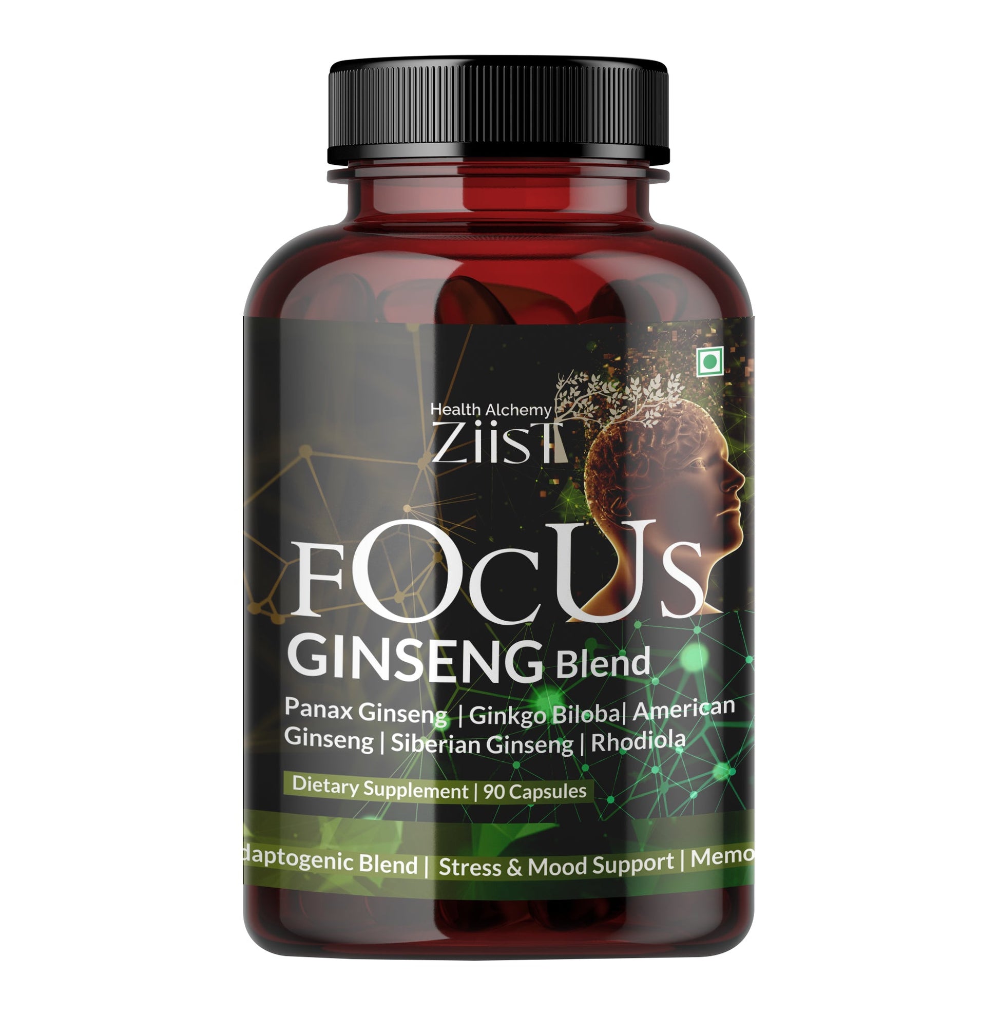 Cognitive Support Supplement – Brainshrooms & Focus Ginseng