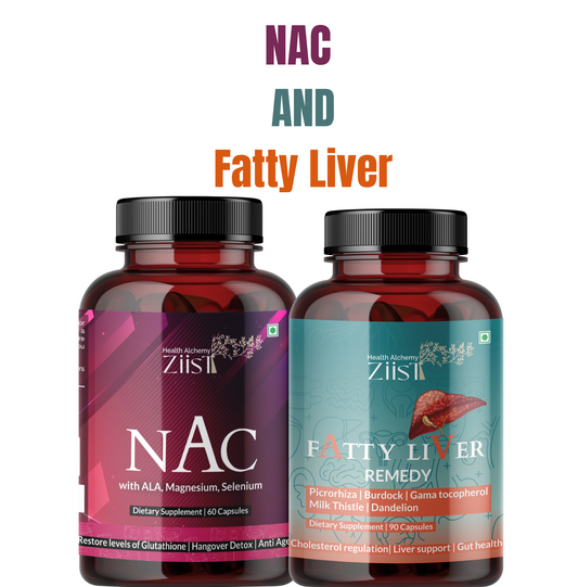 Alcohol Detox Pack – Fatty Liver Remedy & NAC for Liver Health