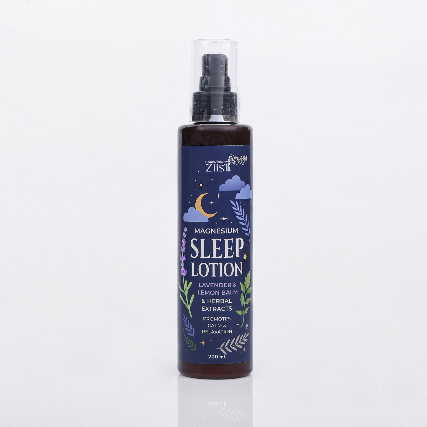 Magnesium Sleep Lotion with Lavender, Lemon Balm & Herbal Extracts – 200ml