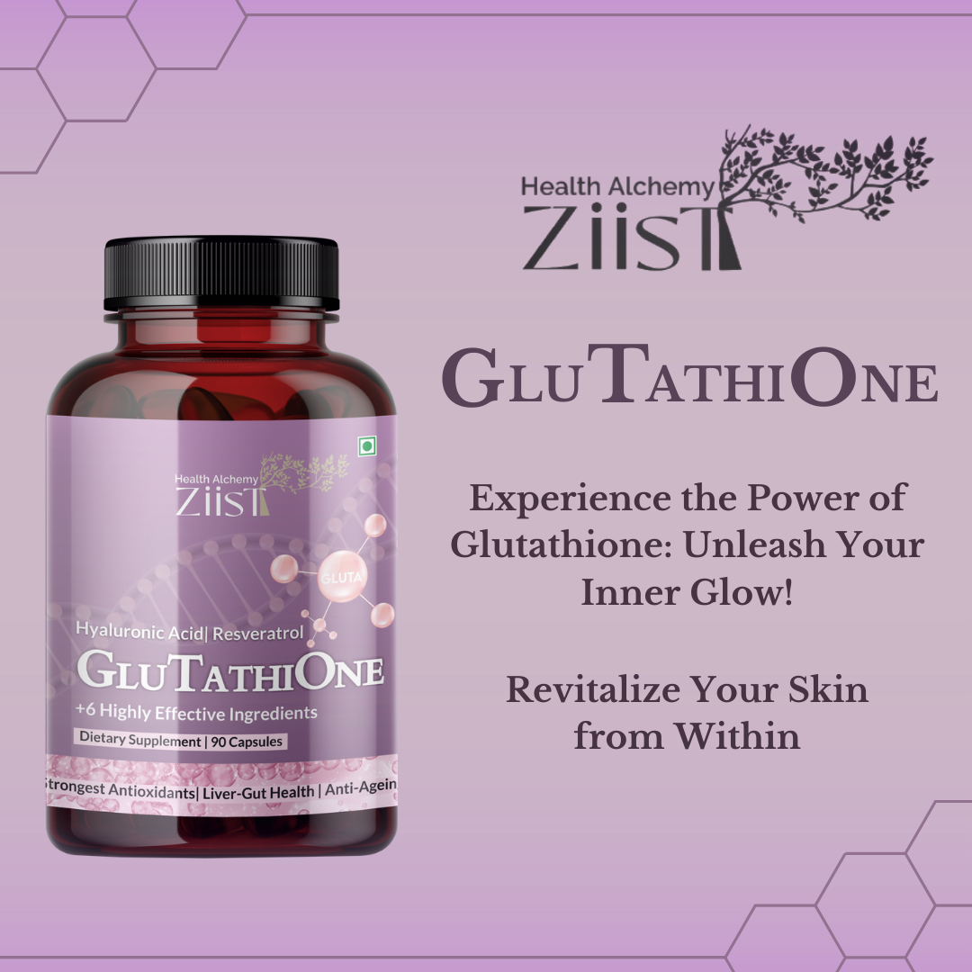 Glutathione 1200mg - 90 Capsules for Antioxidant Support Ziist Glutathione 1200mg - 90 Capsules for Antioxidant Support Ziist