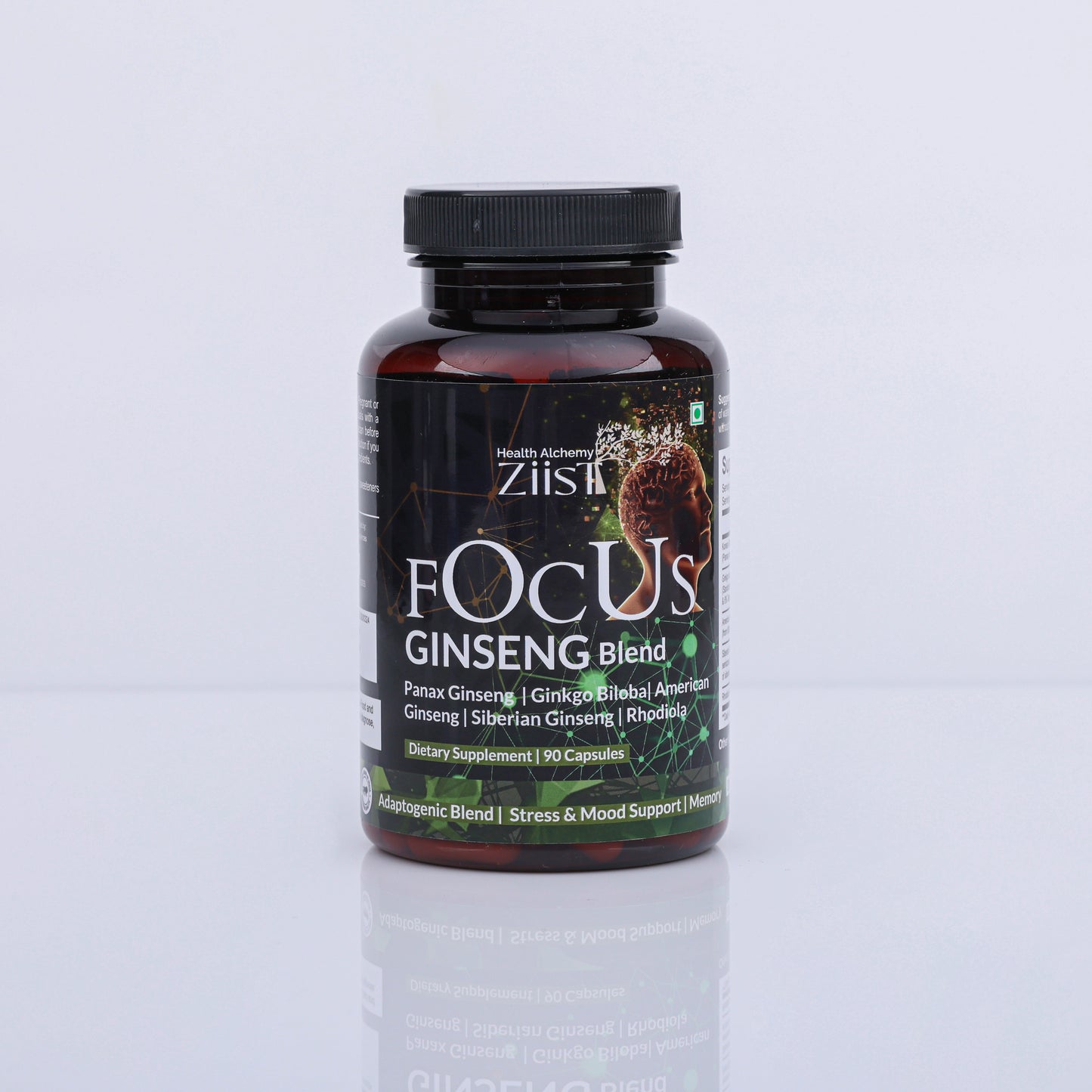 FOCUS Ginseng Complex 1200mg per serving(90 capsules)