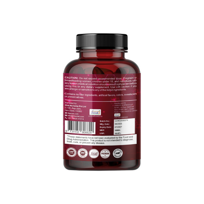 NAC ( N-Acetyl Cysteine ) with ALA, Magnesium, Selenium Dietary Supplement for gluathione production (60 capsules)