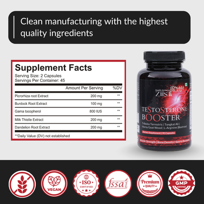 Testosterone Booster 1200mg per serving