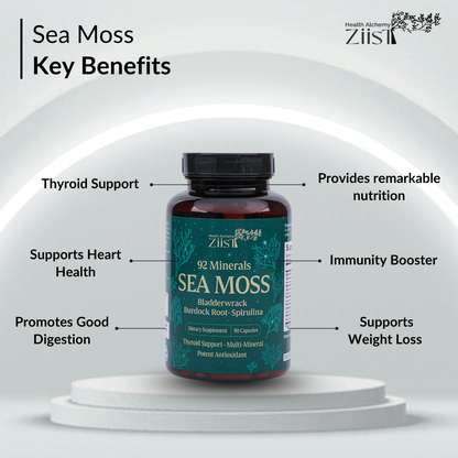 Wildcrafted Sea Moss 1200mg per serving