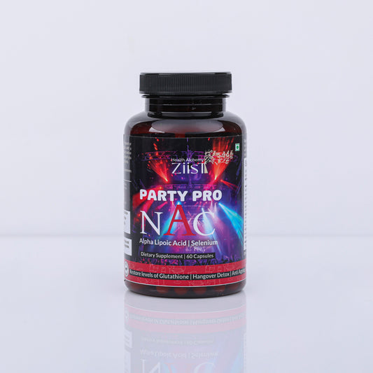 NAC PARTY PRO Capsules 1100mg per serving (60 capsules)