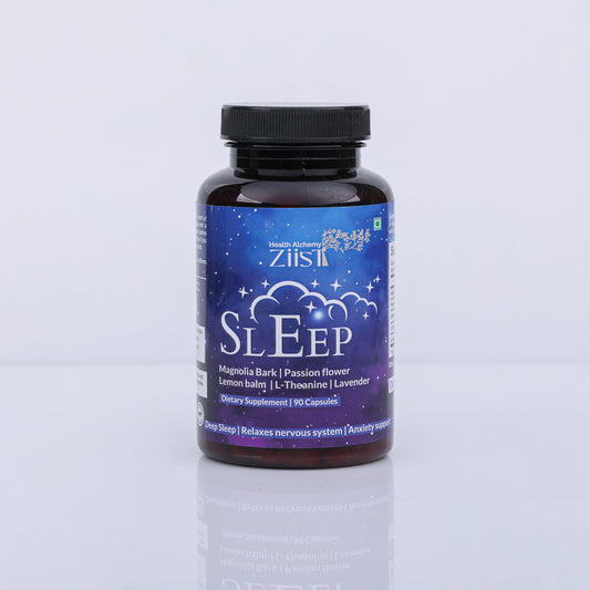 Sleep Dietary Supplement 1200 mg - 90 Capsules for Restful Sleep