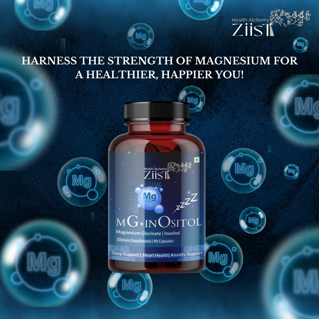 "90 capsules of MG+INOSITOL 1200mg from The Ziist"