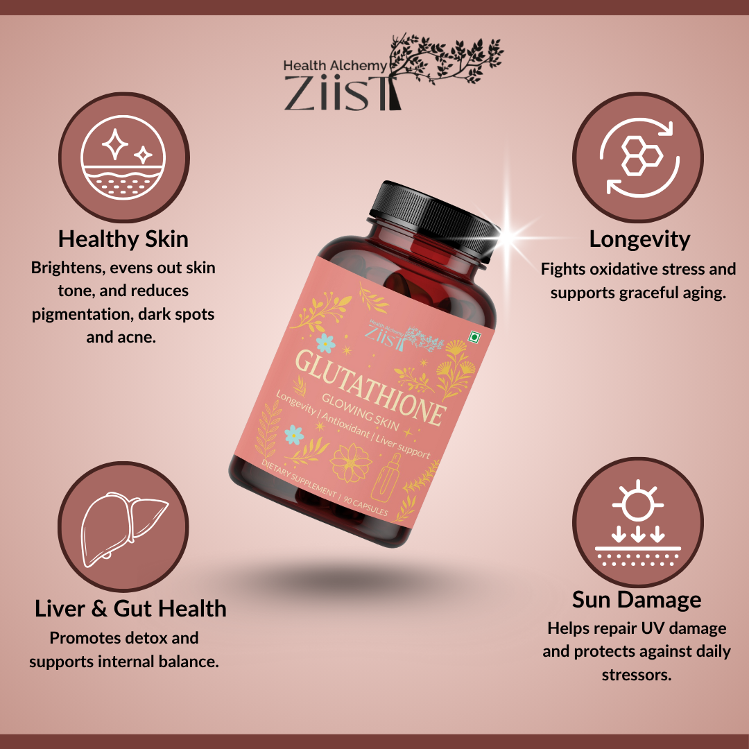 Glutathione 1200mg per serving (90 capsules)