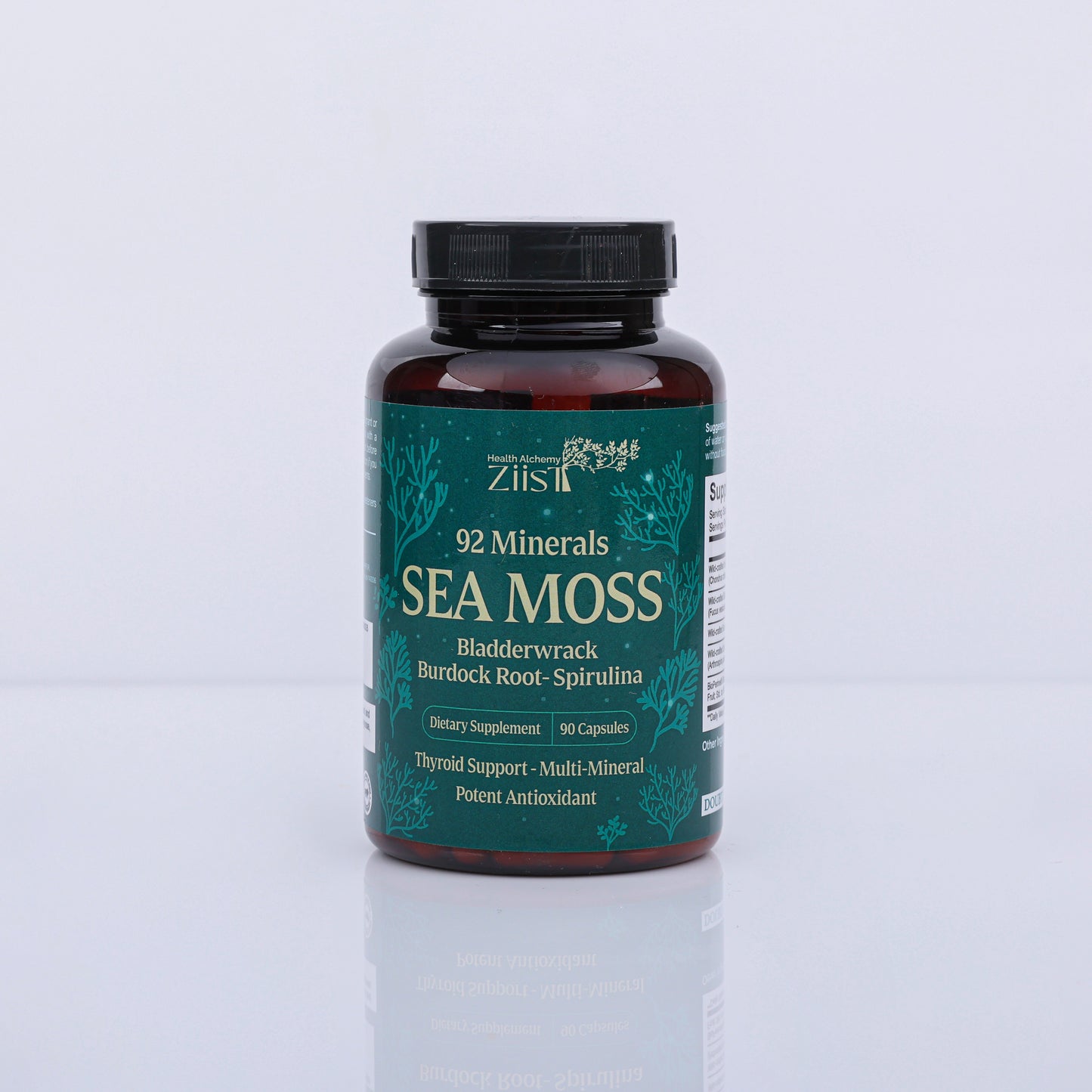 Wildcrafted Sea Moss 1200mg per serving (90 capsules)