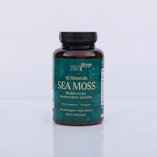 Wildcrafted Sea Moss 1200mg per serving (90 capsules)