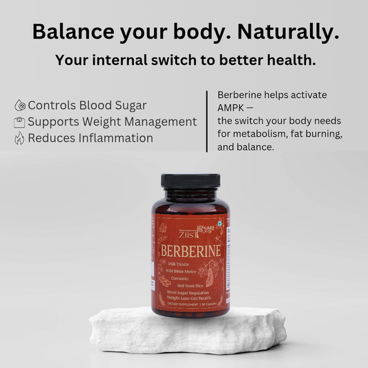 Mother's Day Wellness Duo – Berberine + Glutathione (2-in-1 Combo for Metabolic & Skin Health)