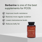 Berberine Capsules - Natural Metabolic Support 1200mg per serving (90Capsules)