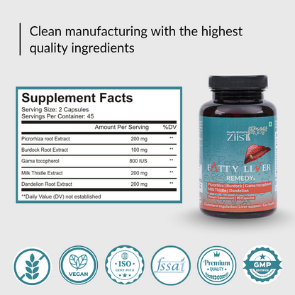 Fatty Liver Remedy 1200mg per serving