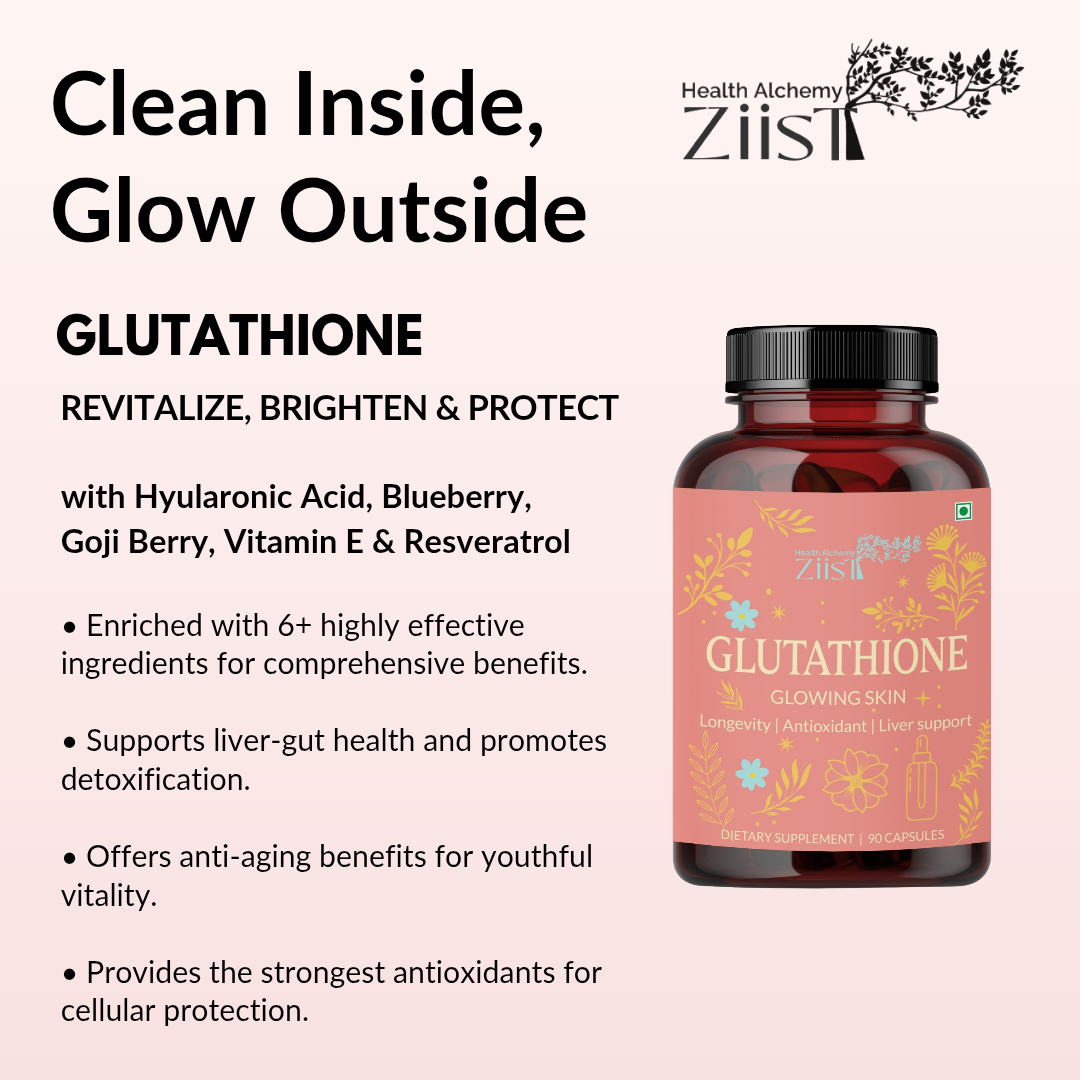 Glutathione 1200mg per serving (90 capsules)