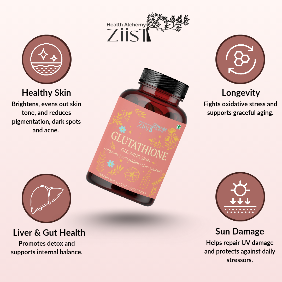 Glutathione 1200mg per serving (90 capsules)