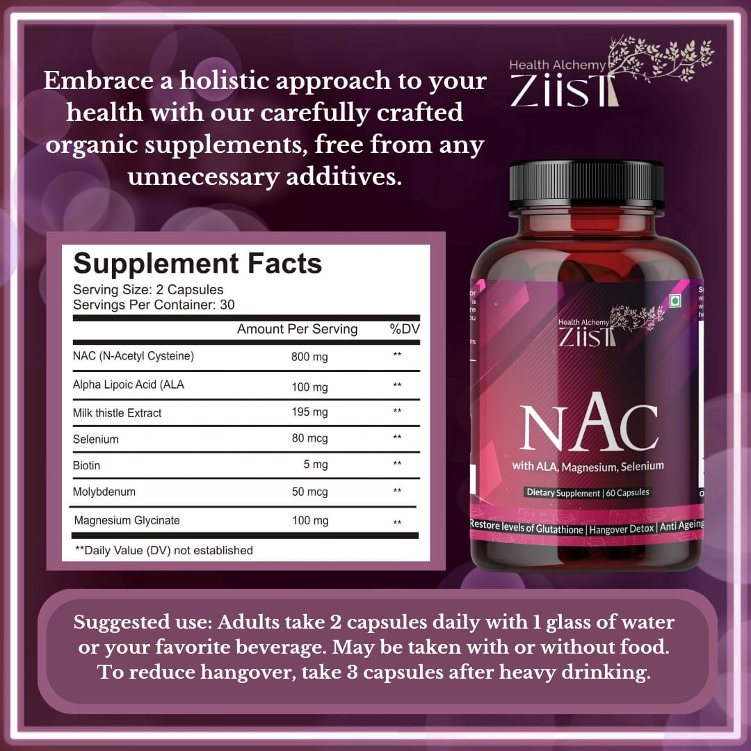 NAC (N-Acetyl Cysteine) & Fatty Liver Remedy – Detox & Rejuvenate
