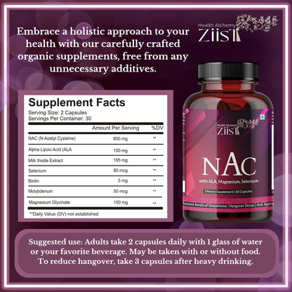 NAC (N-Acetyl Cysteine) & Fatty Liver Remedy – Detox & Rejuvenate
