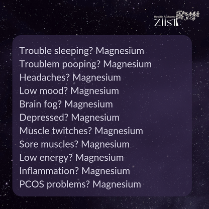 Magnesium Glycinate with Inositol Supplement 1200mg per serving