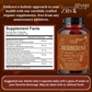 Natural Berberine supplement 1200mg for gut and insulin regulation