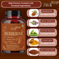 Berberine 1200mg bottle with natural ingredients for glucose balance