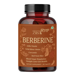 Berberine Capsules - Natural Metabolic Support 1200mg per serving (90Capsules)