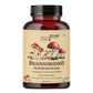 BrainShrooms Mushroom Blend 1200mg - 90 Capsules for Cognitive Support