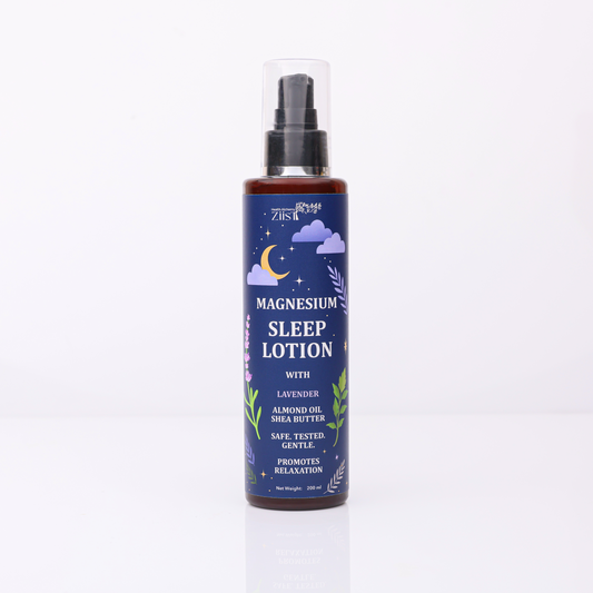 Magnesium Sleep Lotion with Lavender, Lemon Balm & Herbal Extracts – 200ml