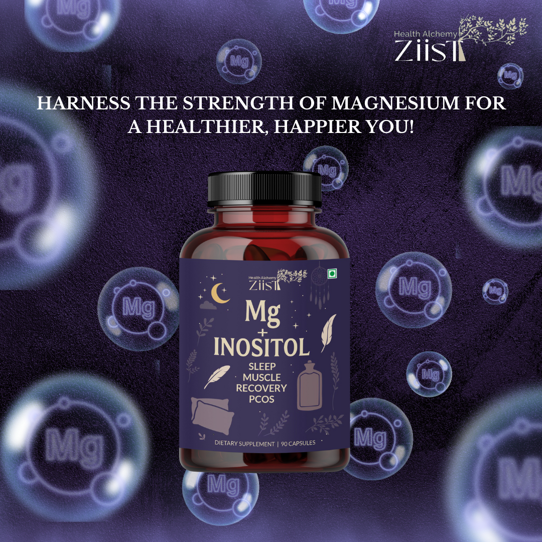 MG+INOsITOL 1200mg per serving (90 capsules)