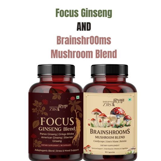 Brainshrooms and Focus Ginseng { Duo }