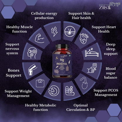 MG+INOsITOL 1200mg per serving (90 capsules)