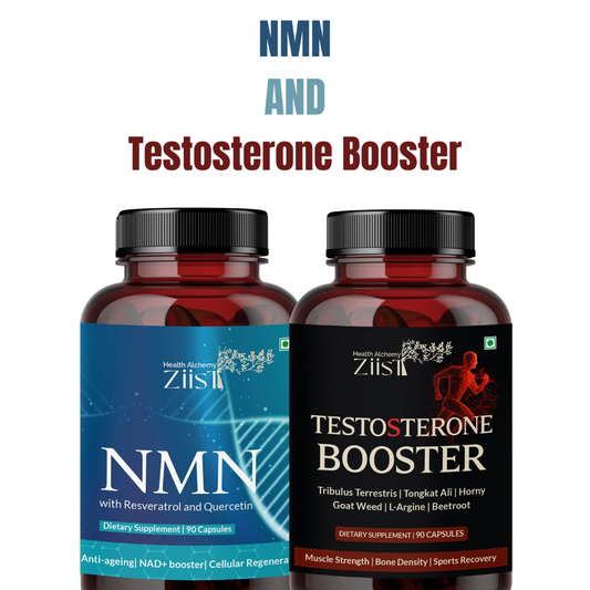 Ziist Young at 40 Combo (NMN + Testosterone Booster) – Reclaim Your Energy, Vitality, and Youthful Edge